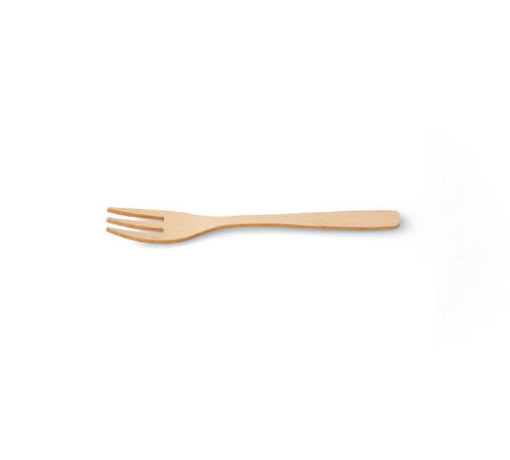Mini vork bamboe